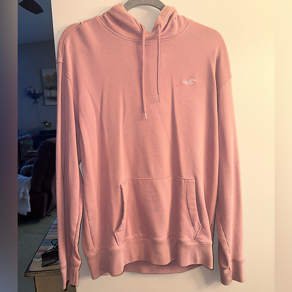 Pink Hollister Hoodie; Men’s